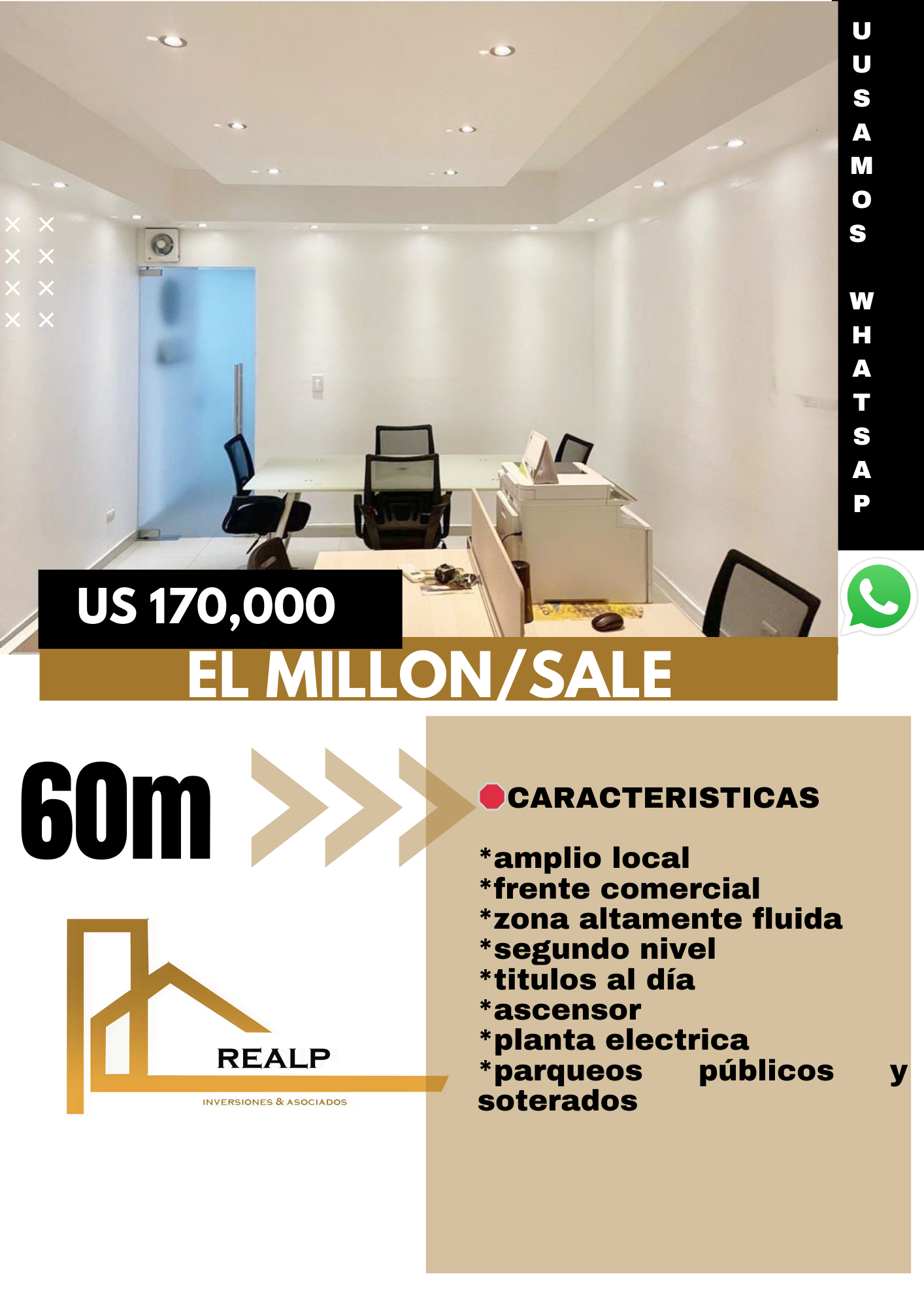 oficinas y locales comerciales - Local en venta en el millon 0