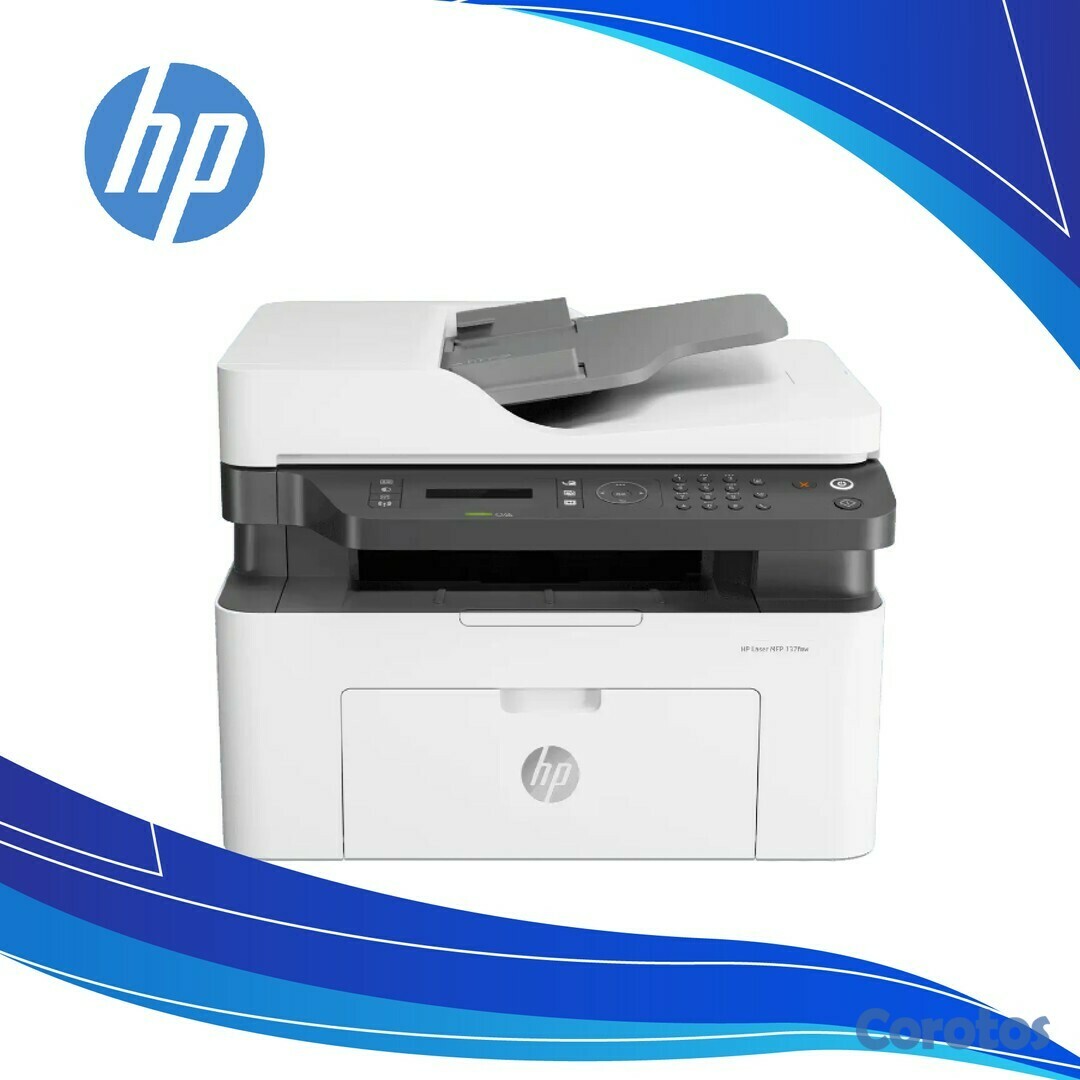 impresoras y scanners - MULTIFUNCTION hp laser  Blanco y Negro  MFP M137FNW  3