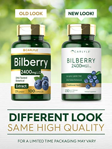 Salud y Equipamiento Médico - Carlyle Bilberry Extract 1200 Mg 200 Capsulas 3