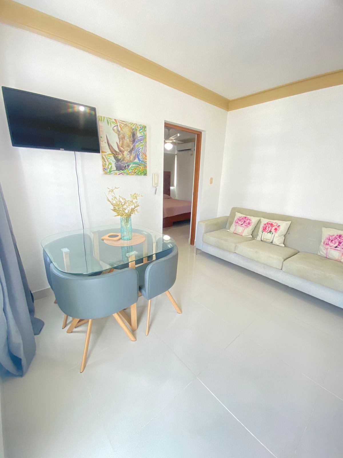 apartamentos - rento estudio amueblado 2do piso don pedro proyecto cerrado  1