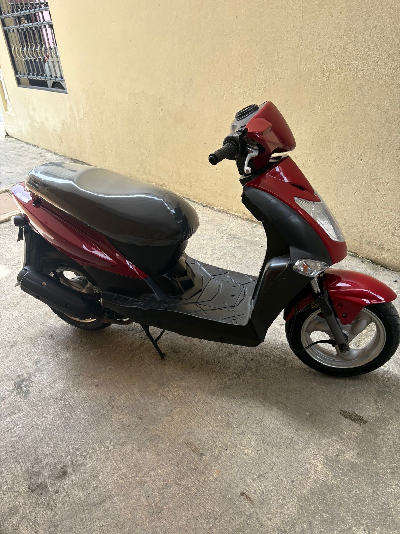 motores y pasolas - Pasola KIMCO rojo vino  2