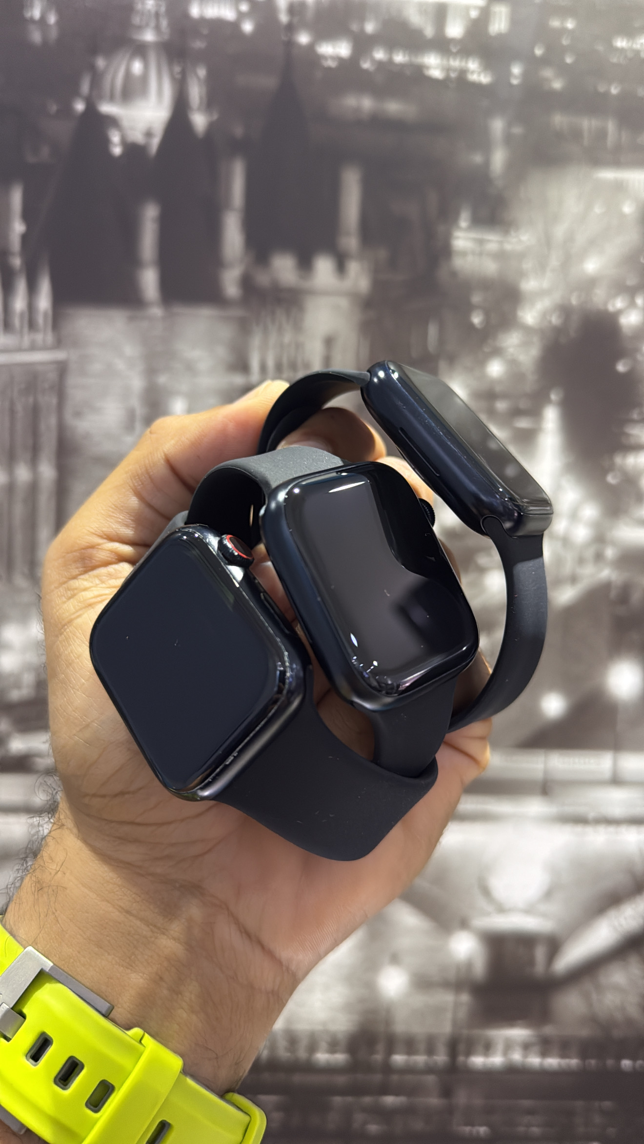 accesorios para electronica - Apple Watch Series 9 45mm Cel + GPS Usado $ 18,000