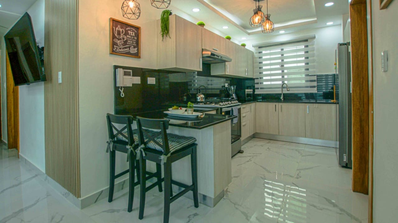 apartamentos - Apartamento Nuevo Completamente Amueblado en Don Pedro  4