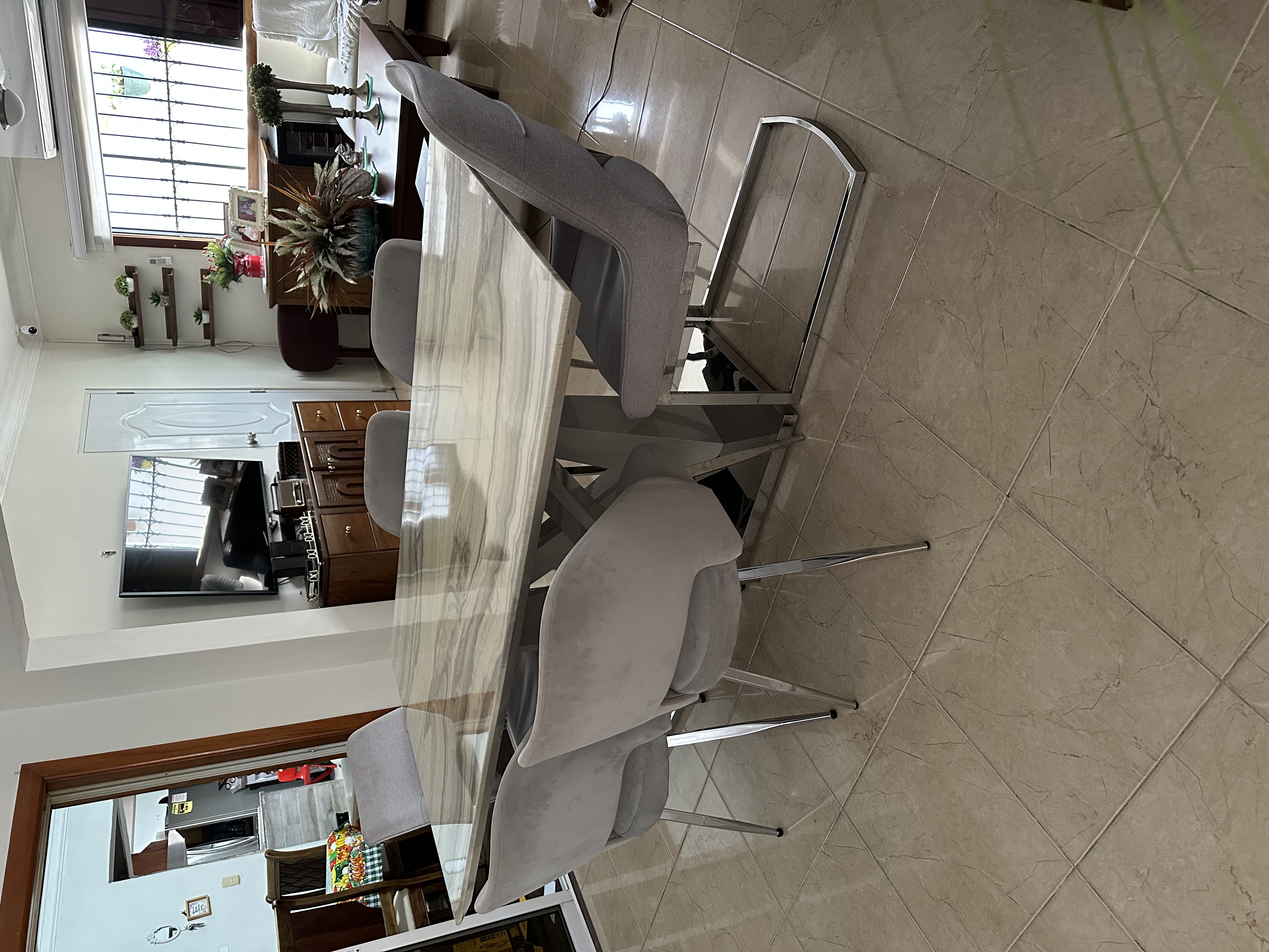 muebles y colchones - Comedor 6 sillas de Ilumel como nuevo 60,000 2