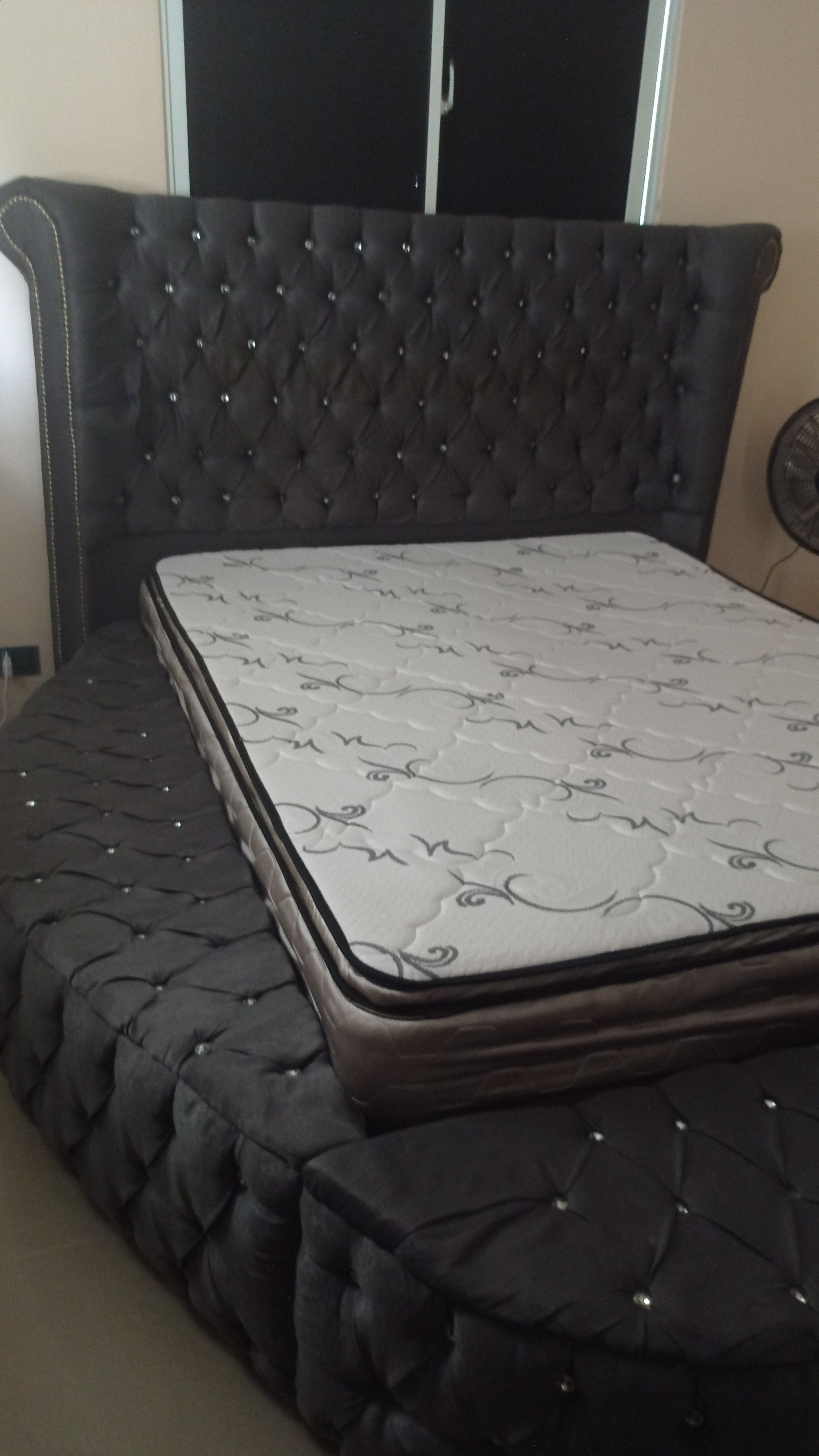 muebles y colchones - cama circular de king 2