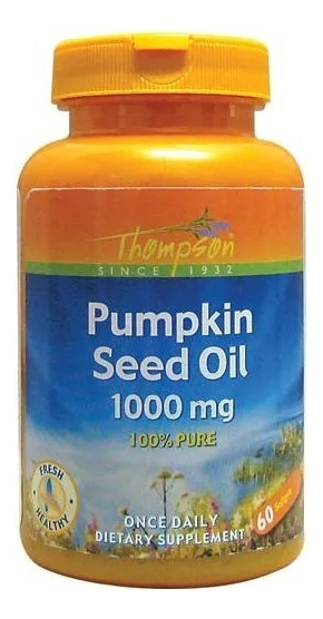 Salud y Equipamiento Médico - Pumpkin Seed Oil Aceite Semillas Calabaza 60 Softgel 1000mg