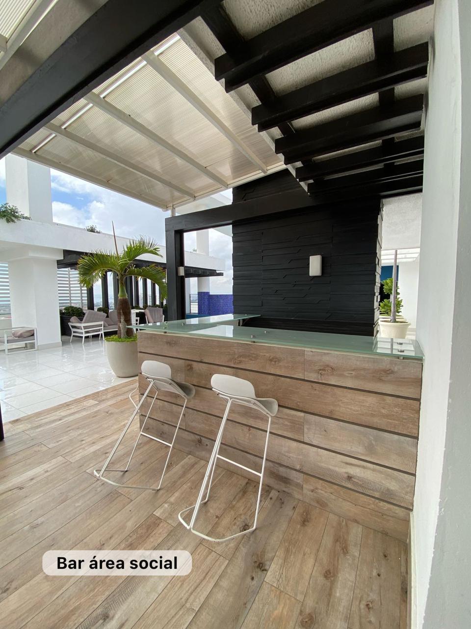 apartamentos - Cacicazgos Apartamento para Ejecutivo excelente ambiente, Amueblado Moderno 3