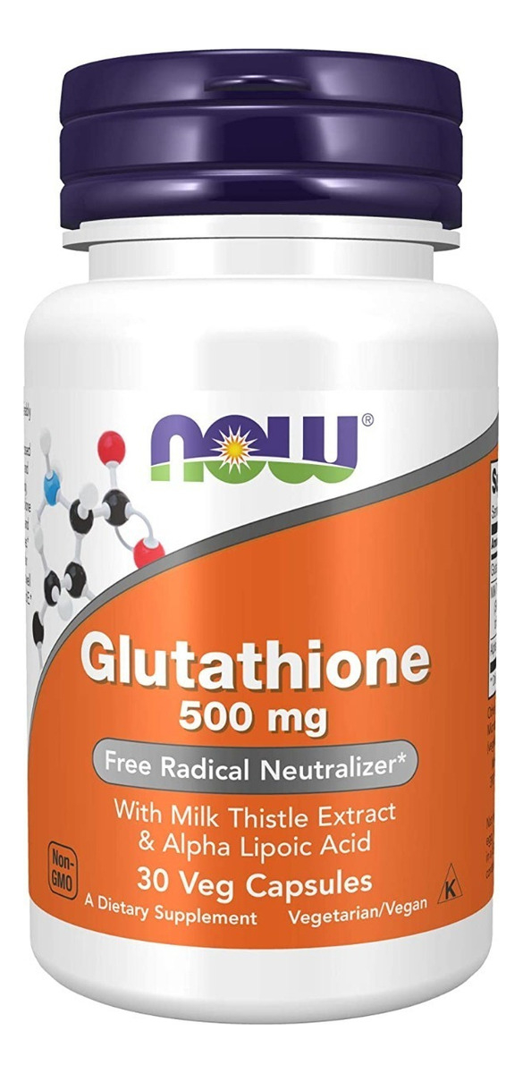 Salud y Equipamiento Médico - Glutation 30 Cap 500 Mg Now 0