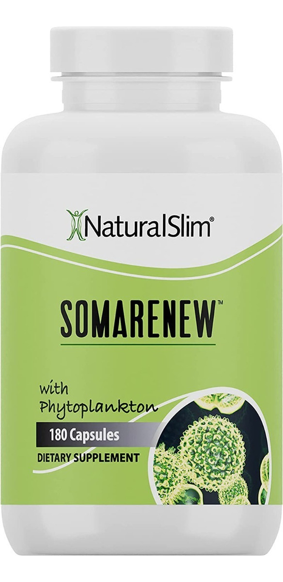 Salud y Equipamiento Médico - Somarenew Fitoplancton Marino Naturalslim Omega 3 180 Cap