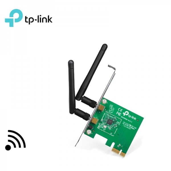 computadoras y laptops - TARJETA DE RED WIFI PCI-E TP-LINK TL-WN881ND, 2.4GHZ/300MBPS, 802.11B/G/N 2