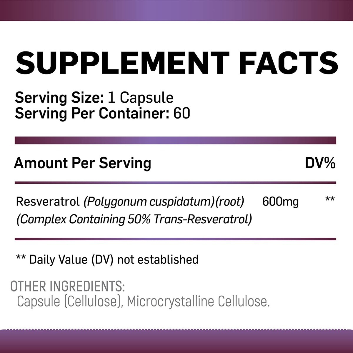 Salud y Equipamiento Médico - Resveratrol Nutritional Peak 1