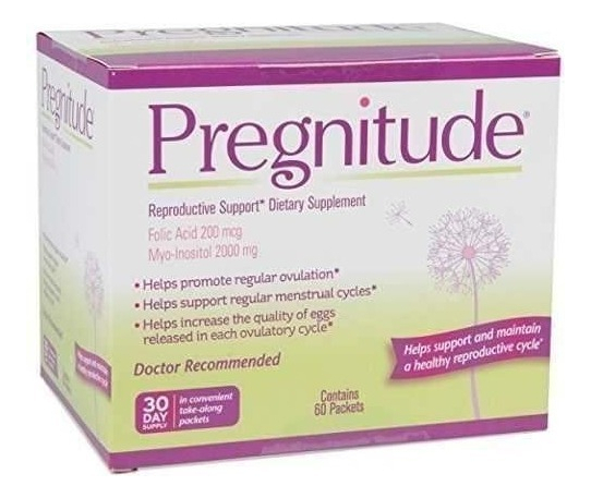Salud y Equipamiento Médico - Pregnitude Reproductive Support 60 Prenatal Packets