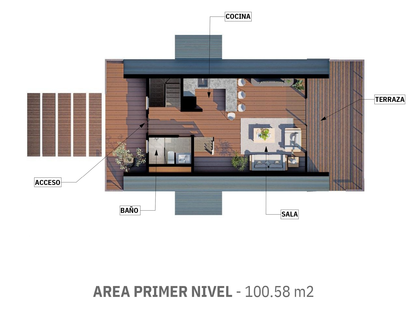 casas vacacionales y villas - VILLA DE MONTAÑA EN JARABACOA – RD 2