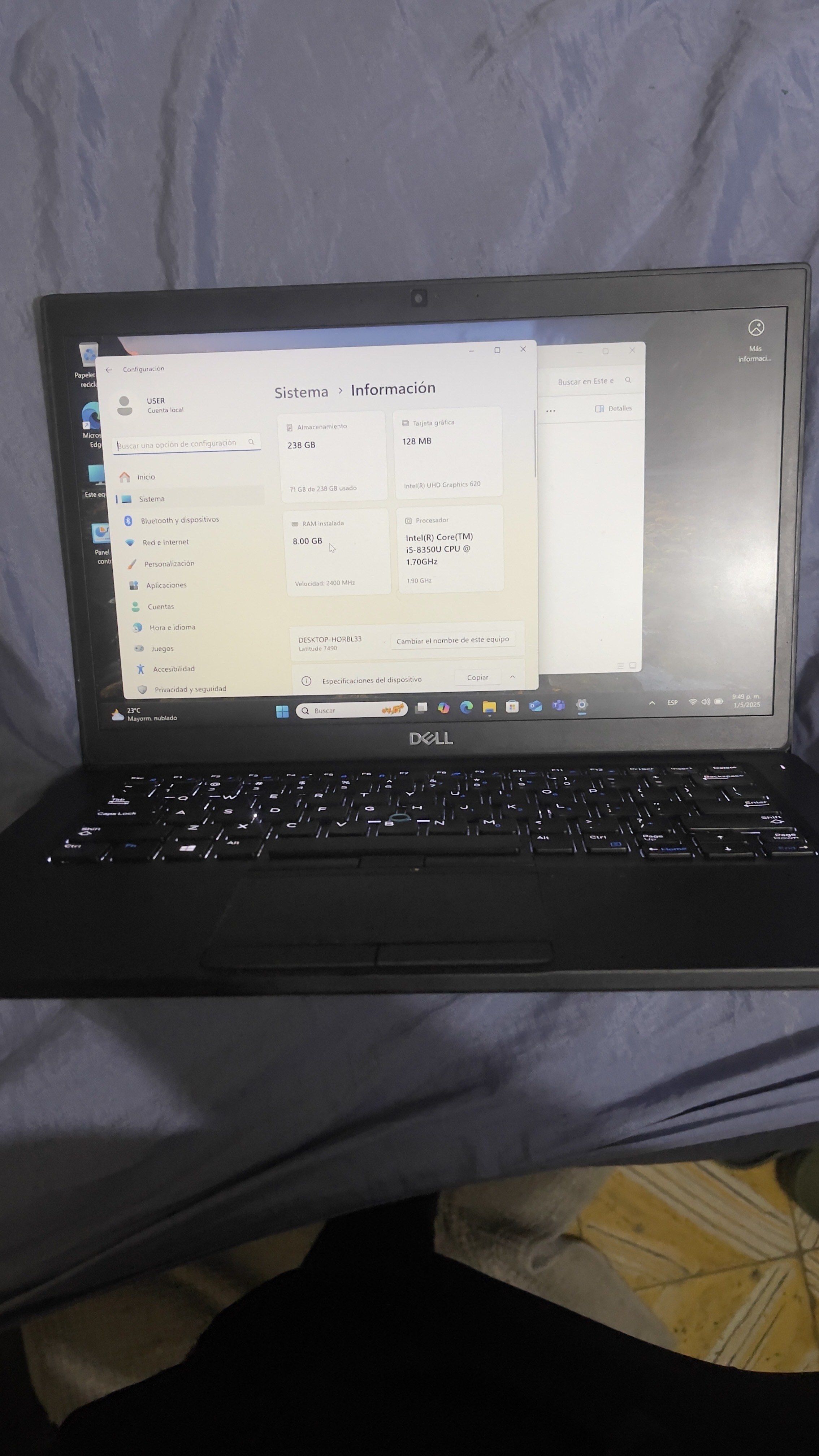 computadoras y laptops - Dell latitude 7490