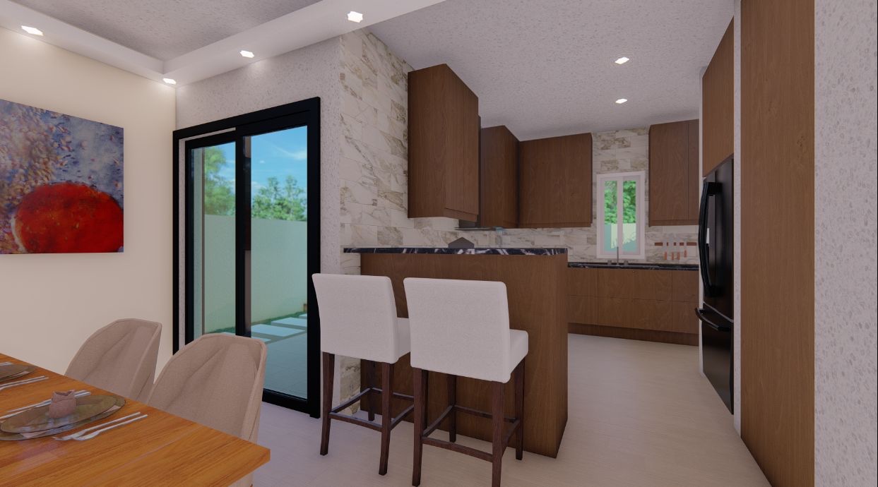 casas - Venta de casa de dos niveles en la autopista de san Isidro con opción a piscina  9