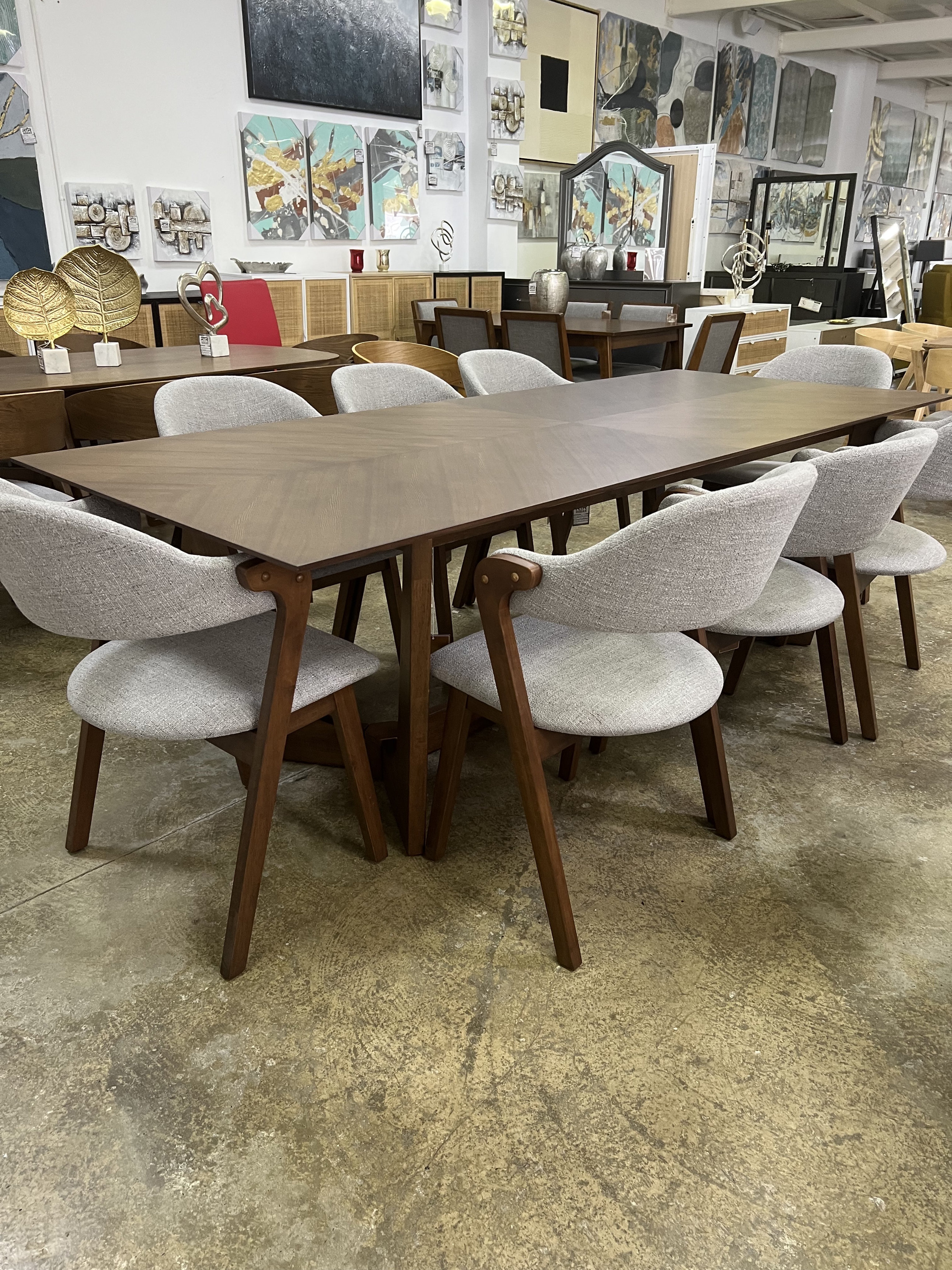 muebles y colchones - Comedor 8 puestos  0