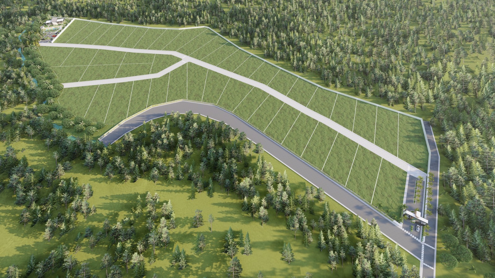 solares y terrenos - Solares vacacionales y residenciales Bonao con rio 9