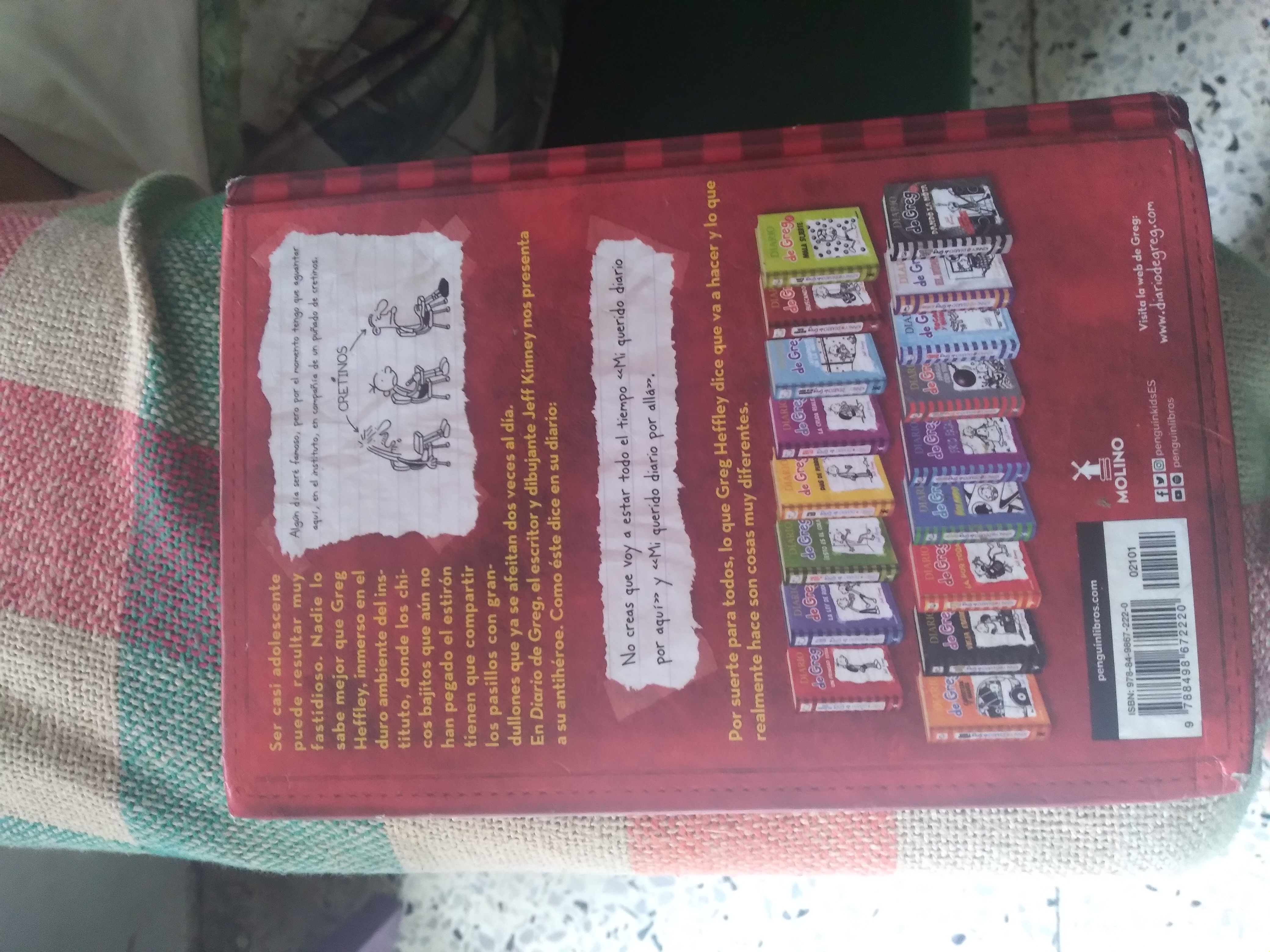 libros y revistas - Vendo el Libro del Diario de Greg 1