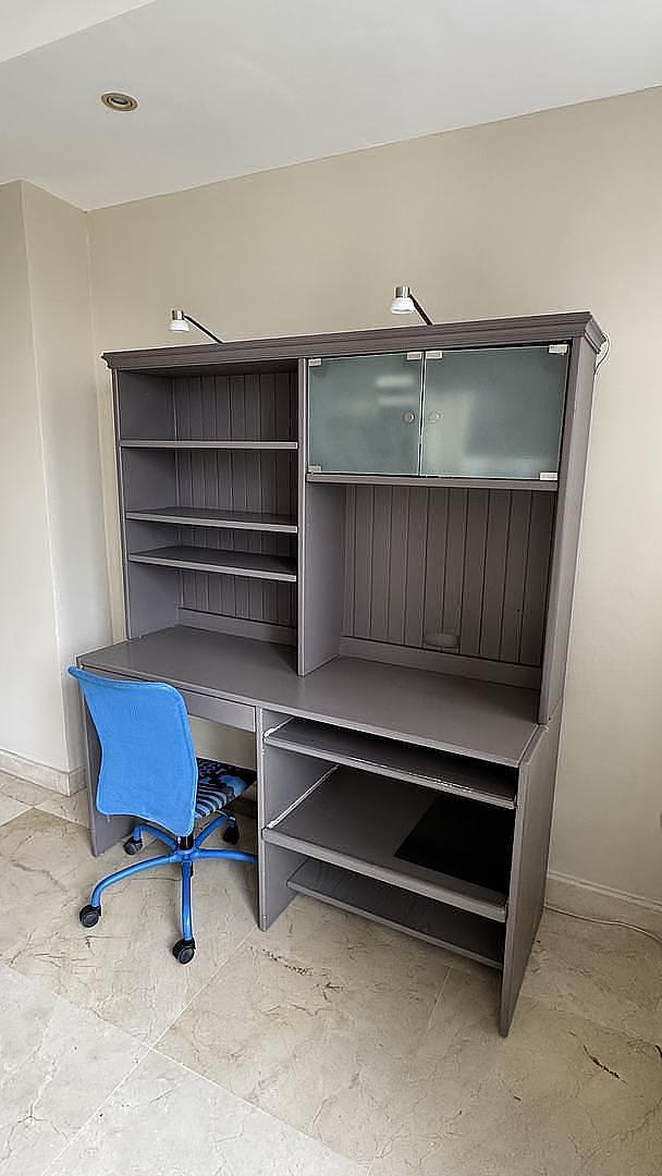 muebles y colchones - librero /escritorio  1