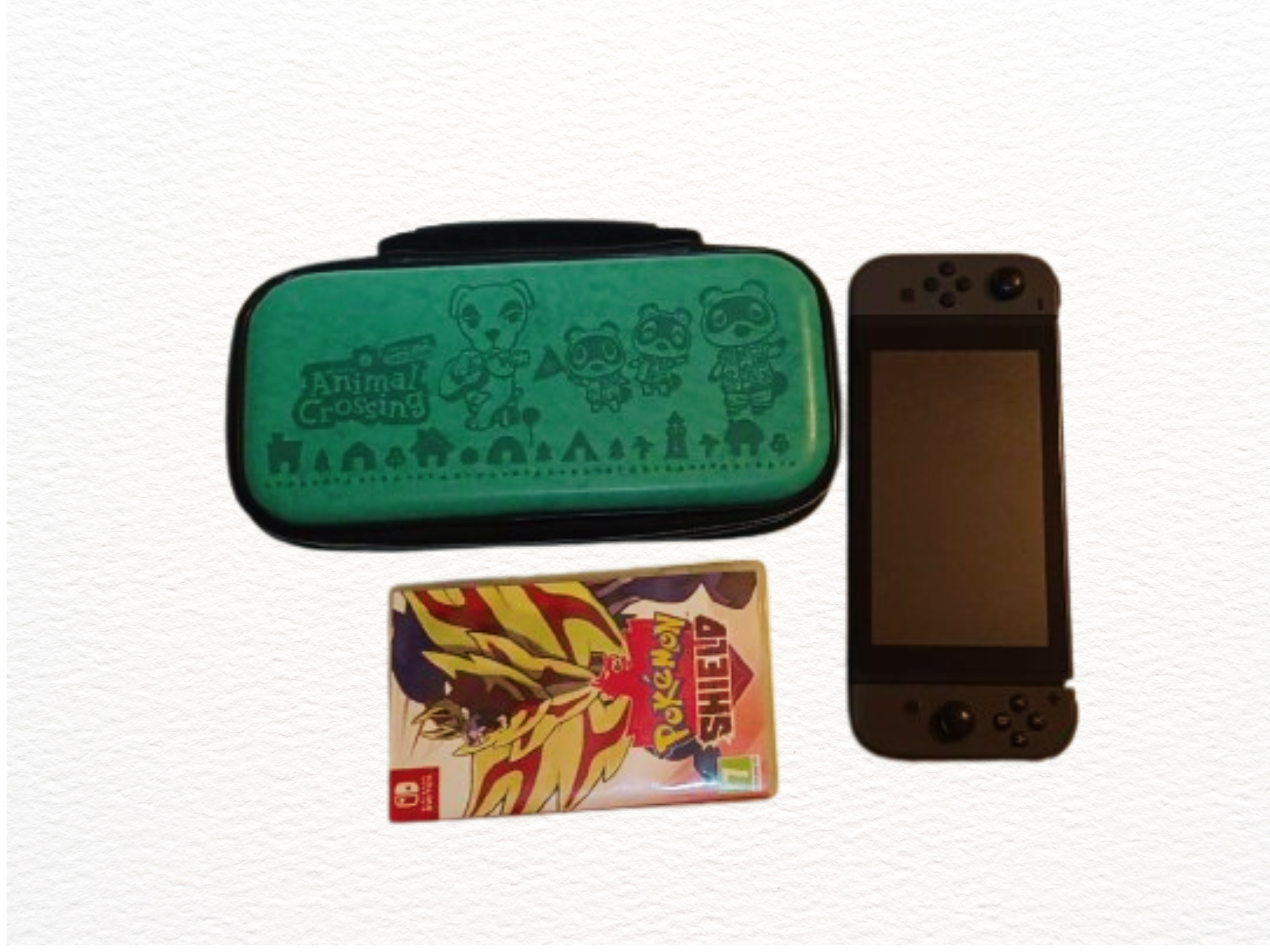 consolas y videojuegos - Nintendo Switch buen estado + juego + case 3