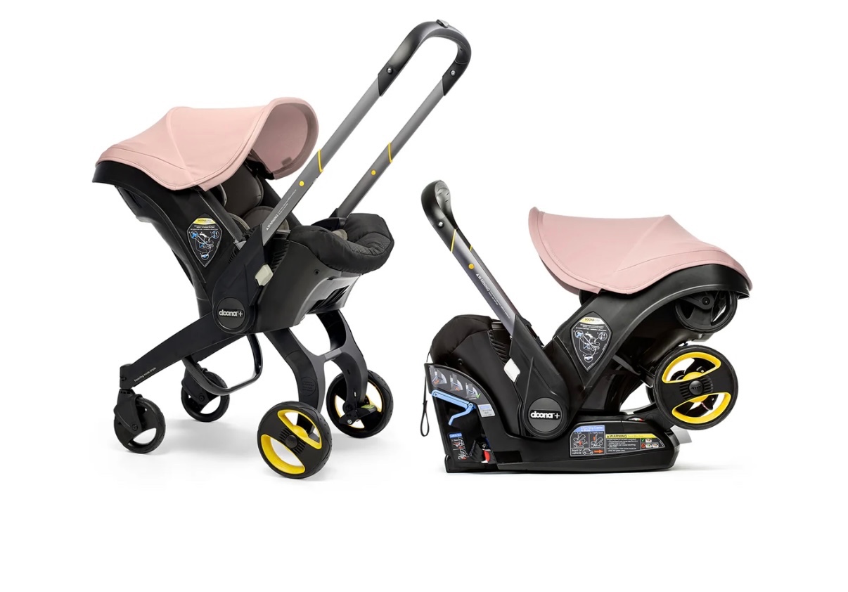 coches y sillas - Doona+ Infant Car Seat & Stroller - Blush Pink 2