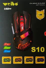 accesorios para electronica - Mouse Gamer Gaming USB Luz RGB 1