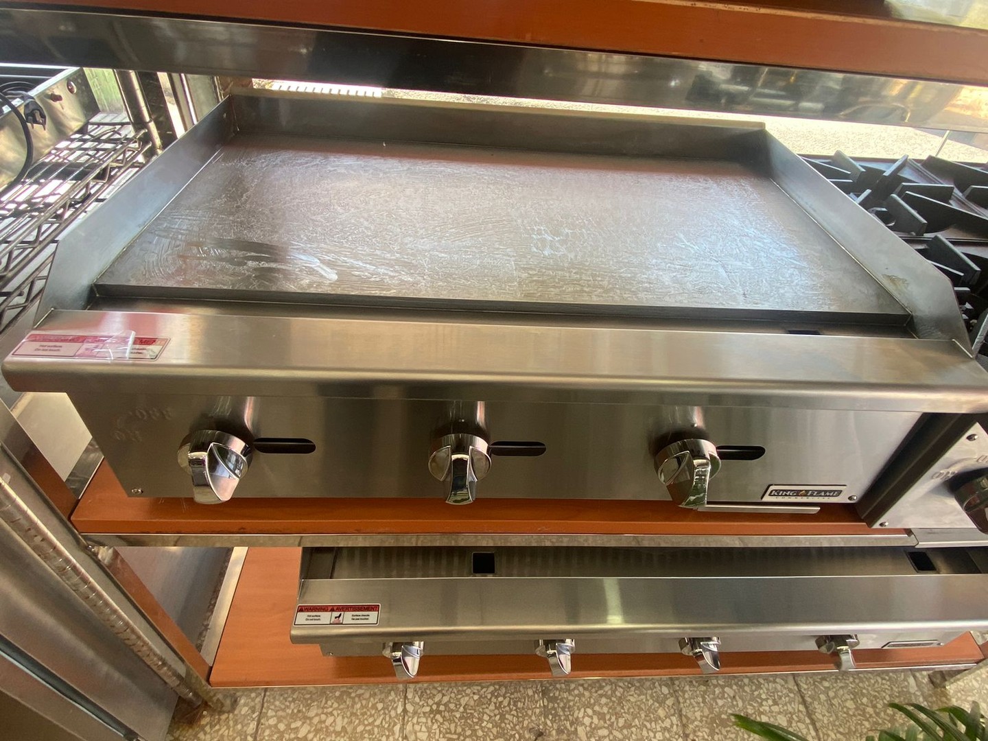equipos profesionales - Plancha de 36" a Gas 0