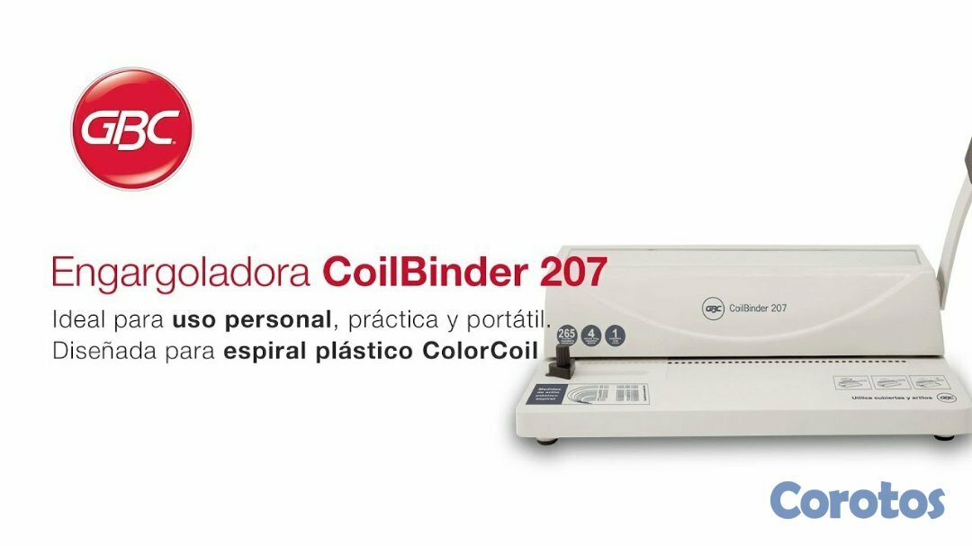 impresoras y scanners - ENCUADERNADORA COILBINDER  DE ESPIRAL REDONDO 4