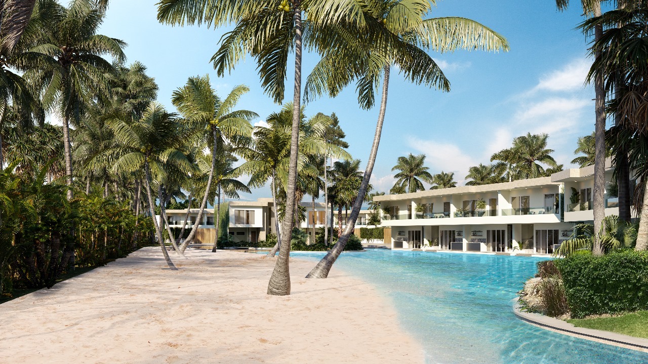 casas vacacionales y villas - Venta de villas las terrenas Samana frente playa 7