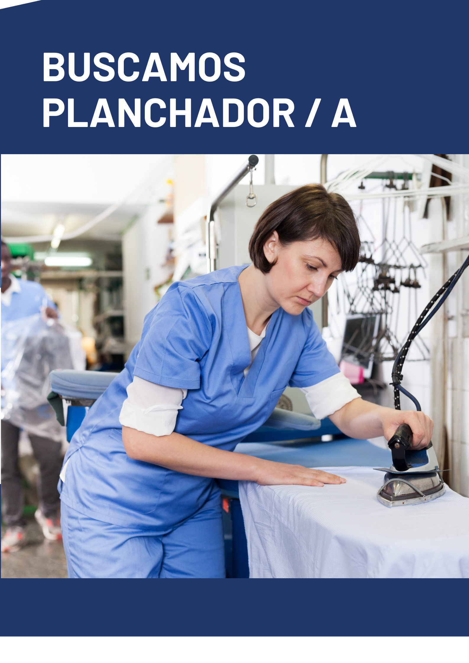 empleos disponibles - Se Requiere Planchador para Lavanderia 0