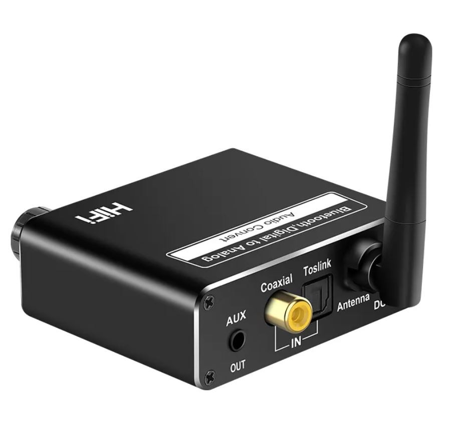 otros electronicos - Audio convertidor de audio digital a analogo con funcion de bluetooth usb D18  2