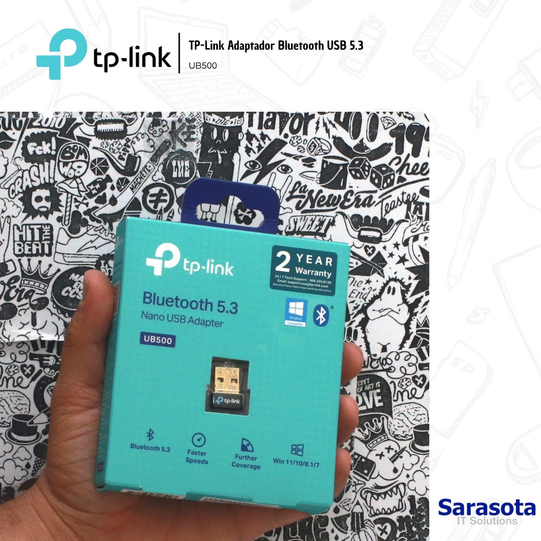 accesorios para electronica - Tp-link Adaptador Bluetooth 5.3 UB500