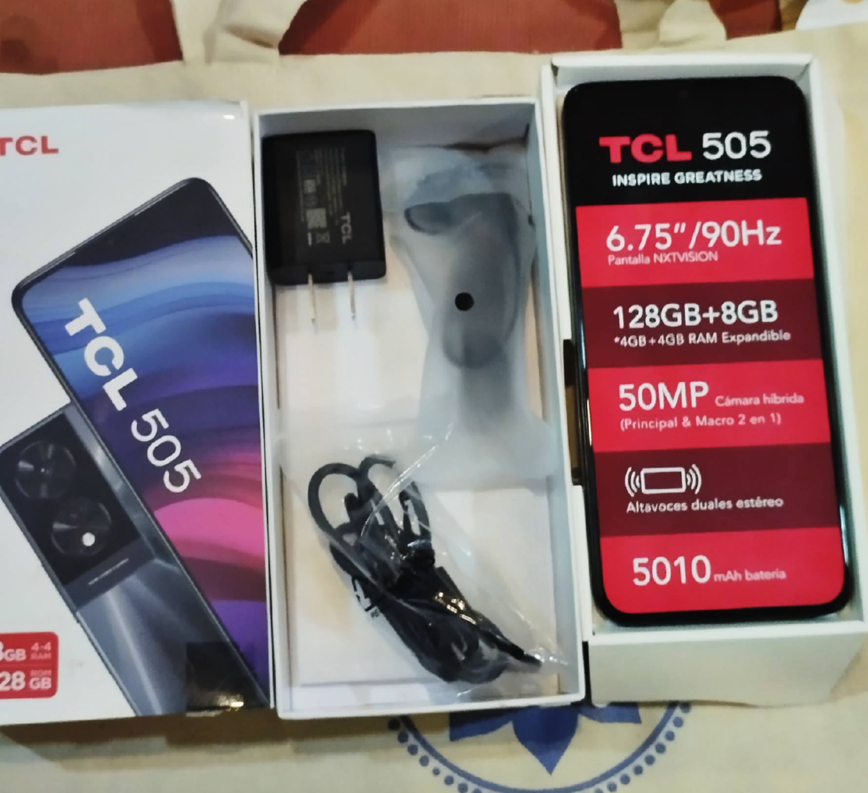celulares y tabletas - 📱 ¡VENDO TCL 505 NUEVO DE PAQUETE!🔥 6