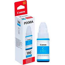 impresoras y scanners - BOTELLA DE TINTA CANON 190 AZUL 70ML 0