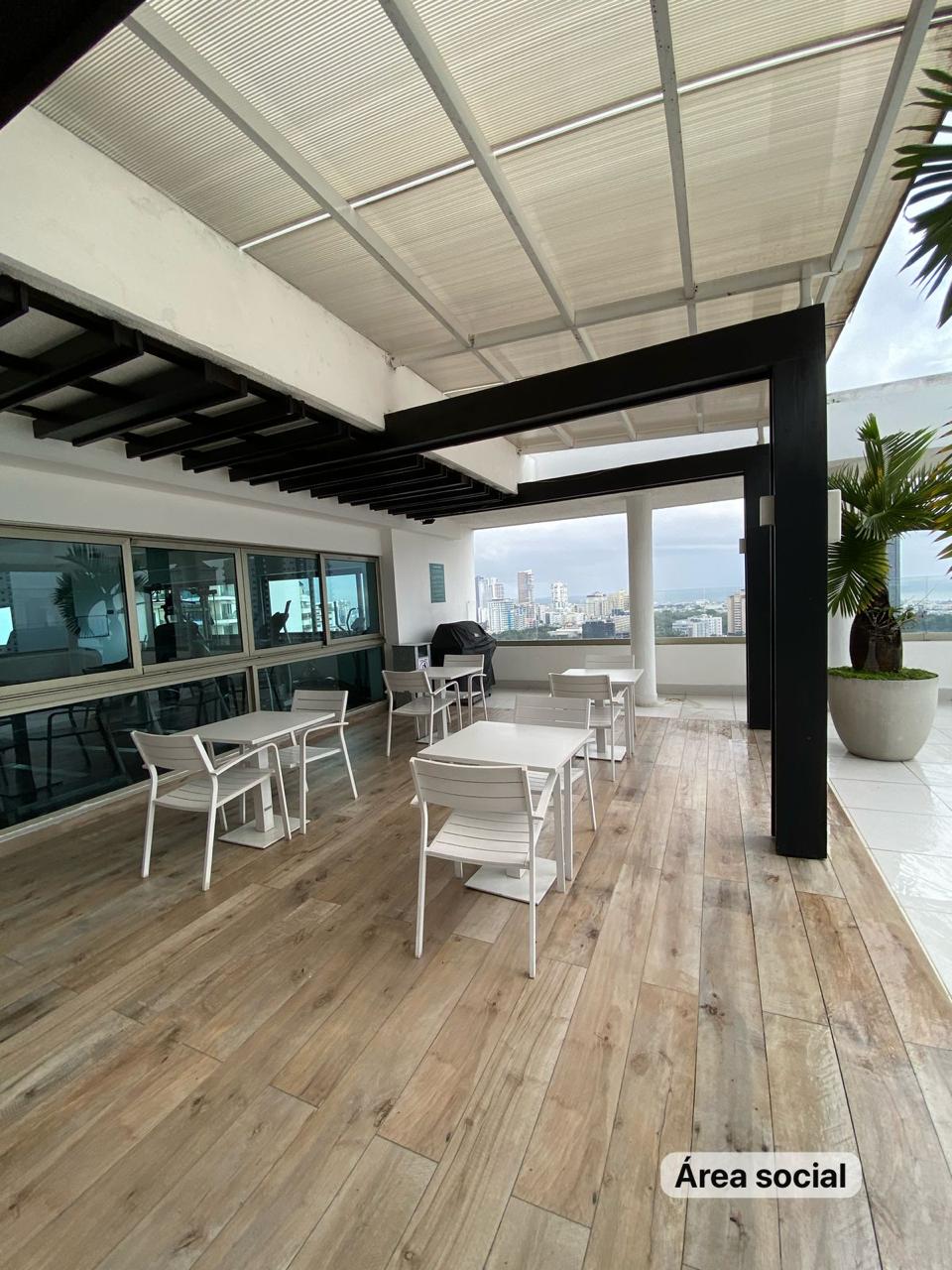 apartamentos - Cacicazgos Apartamento para Ejecutivo excelente ambiente, Amueblado Moderno 4