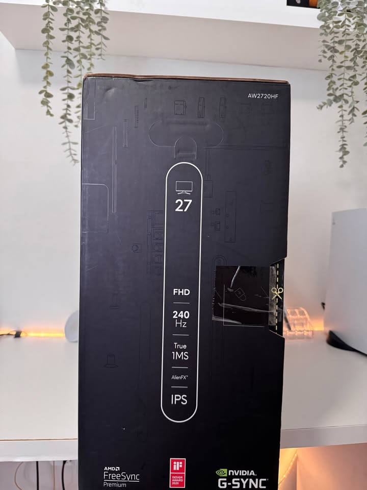 tv - Alienware - Monitor de juego de 240 Hz, de 27 pulg 2