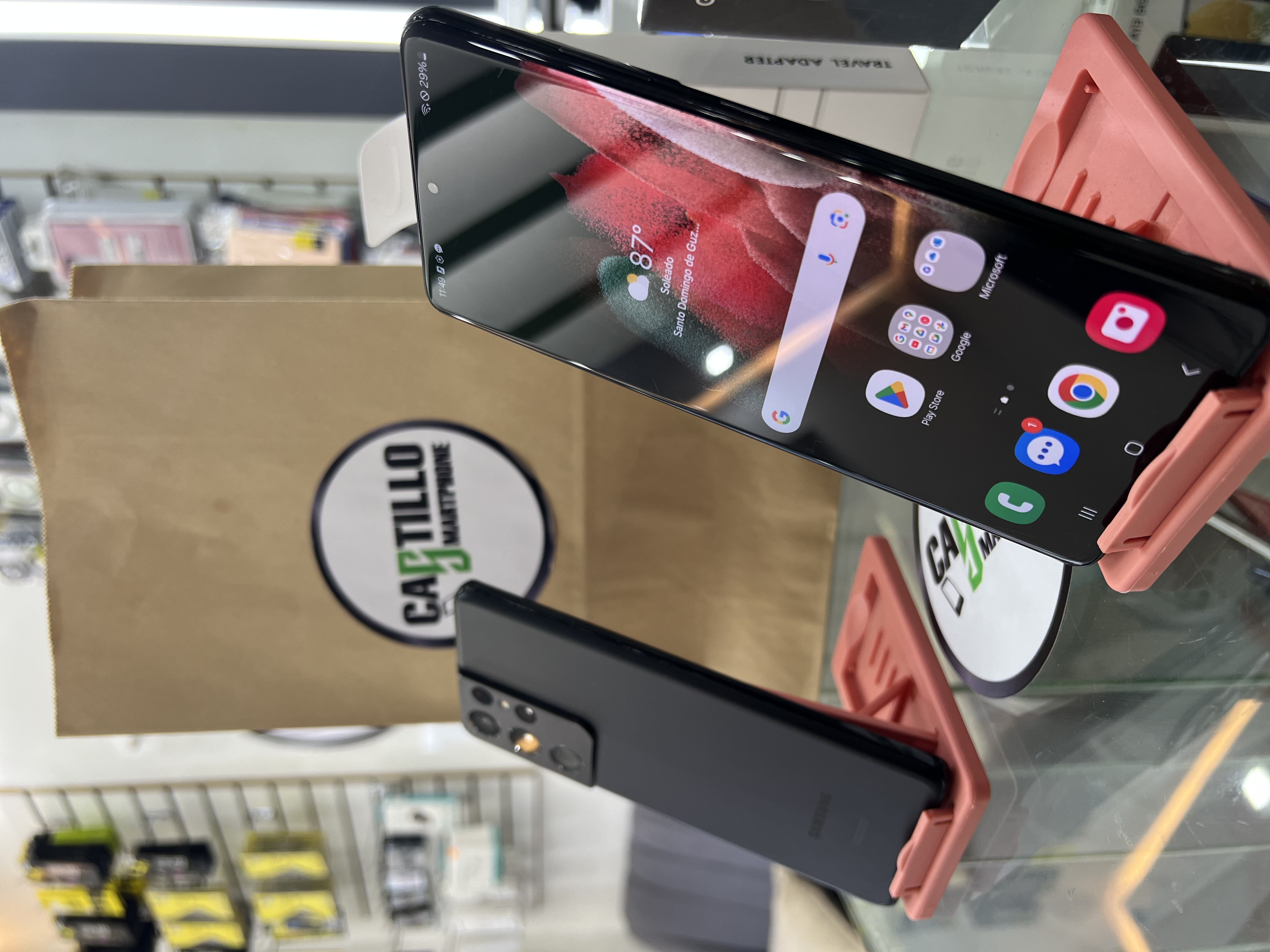 celulares y tabletas - Galaxy S21 Ultra 5G 128GB, 256GB  4