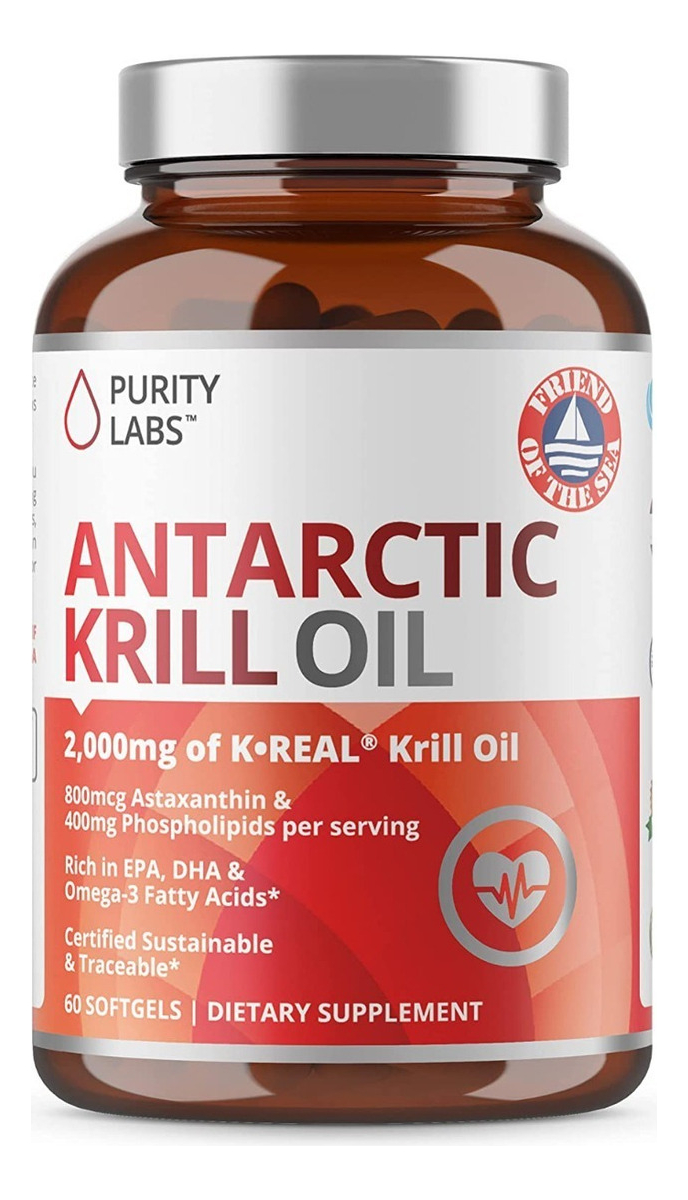 Salud y Equipamiento Médico - Aceite Krill 1000mg Purity Labs - - Unidad A $4665