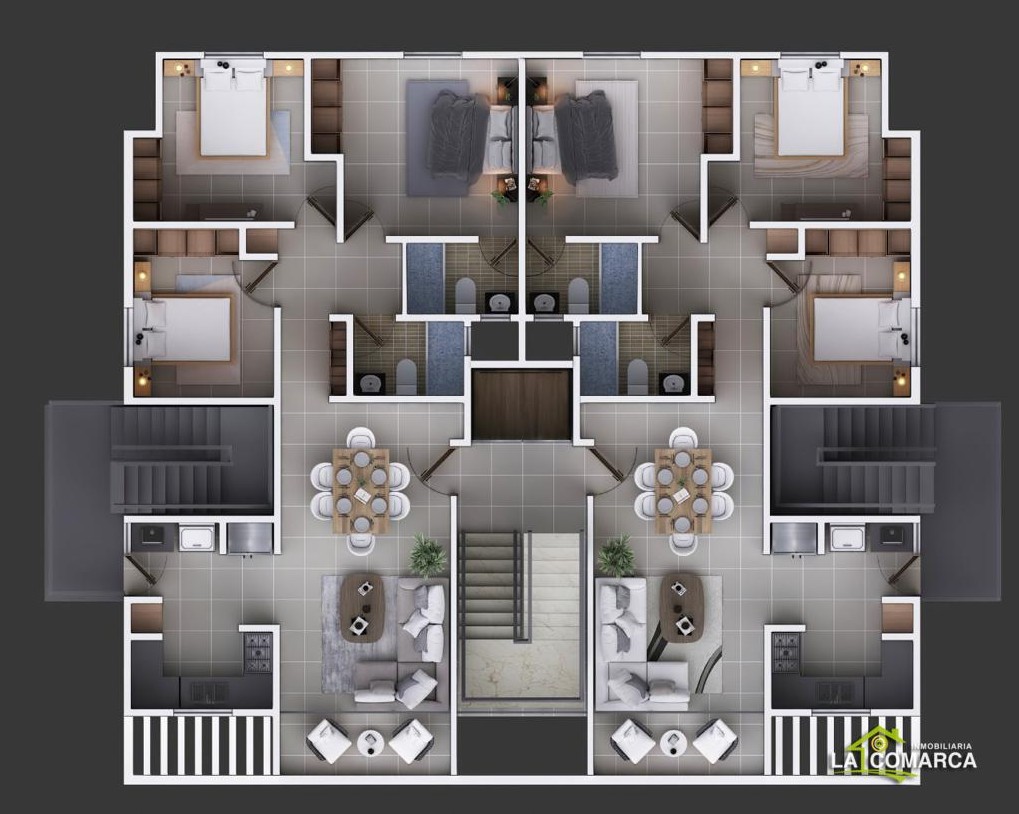 apartamentos - Hermoso Apartamento en Venta en Santiago 7