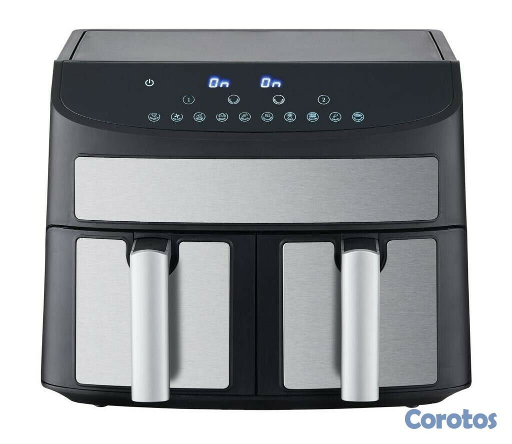 electrodomesticos - Freidora de aire digital  de 9 litros  (4.5 litros cada cesta) 2