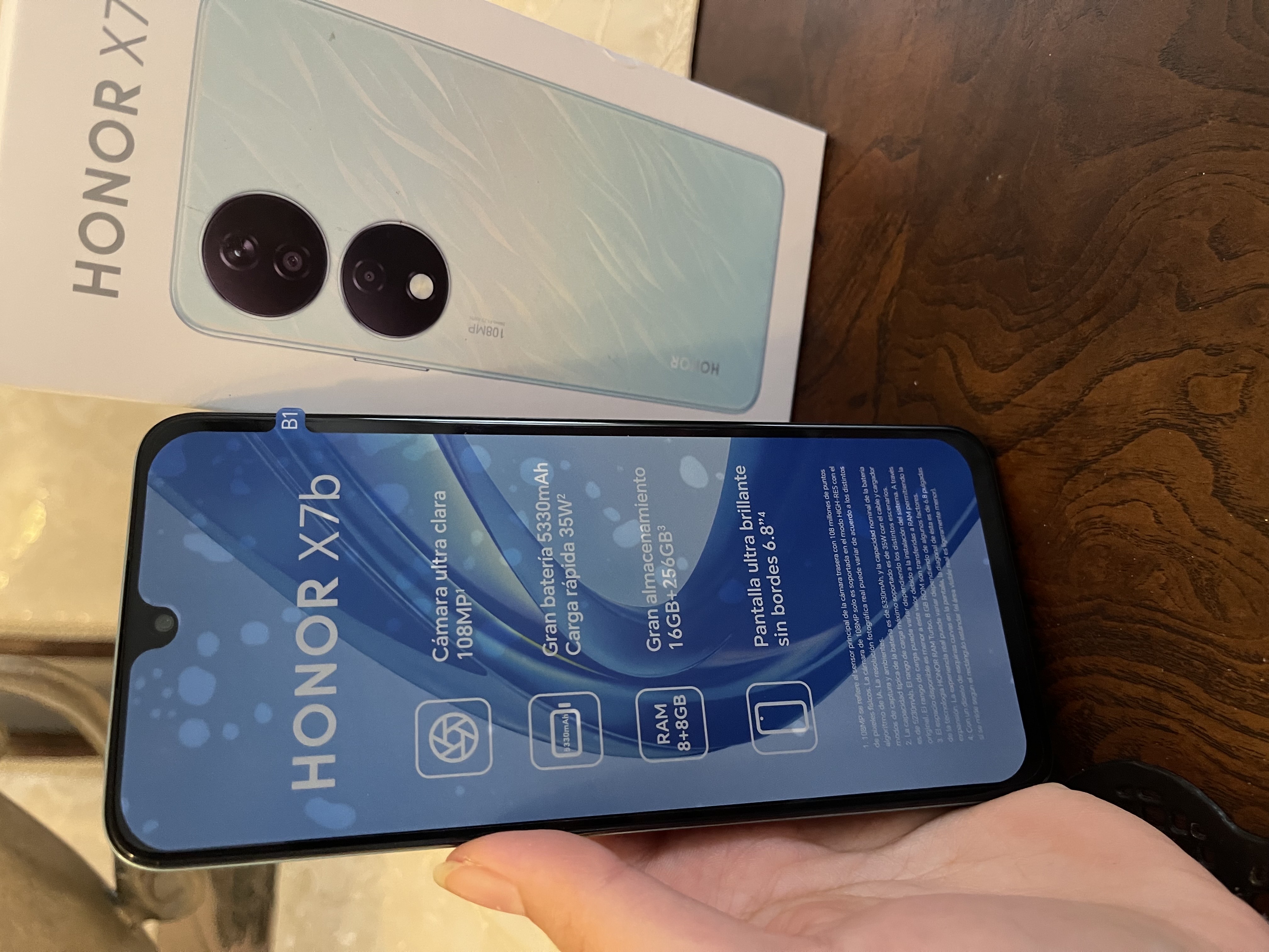 celulares y tabletas - SE VENDE HONOR X7b 