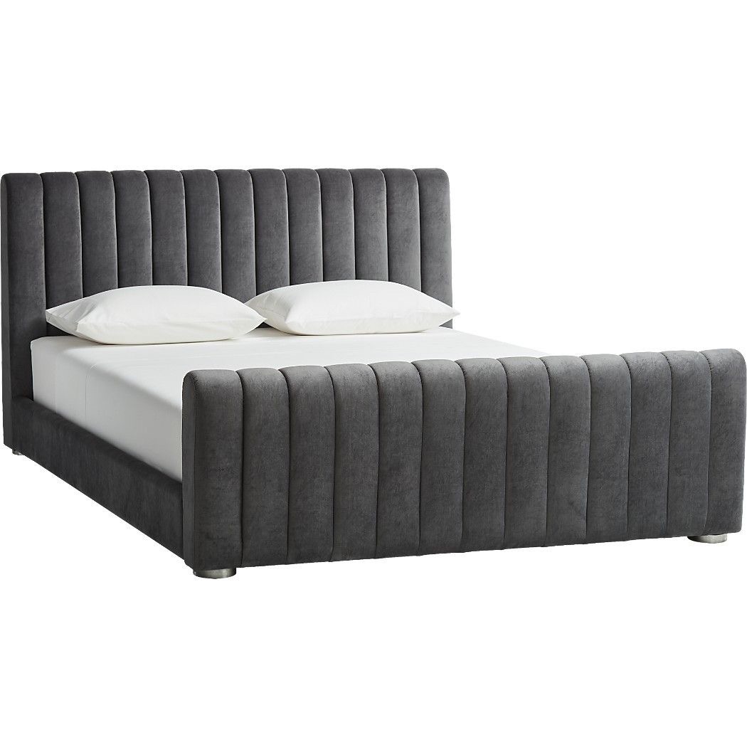 muebles y colchones - VENDO HERMOSA BASE TAPIZADA, MUY POCO USO! 1