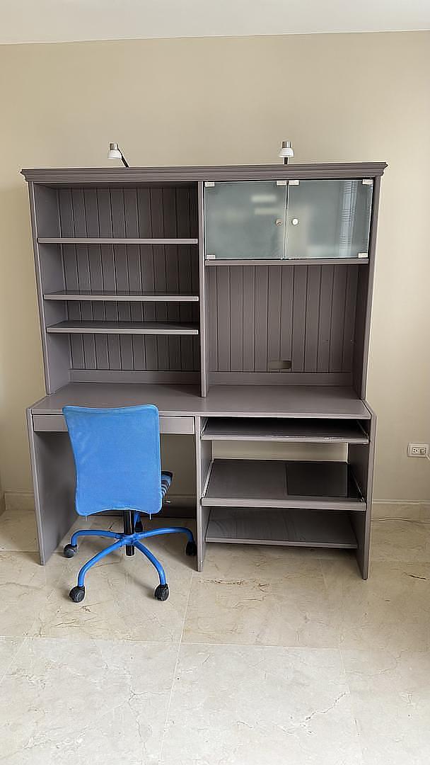 muebles y colchones - librero /escritorio  2