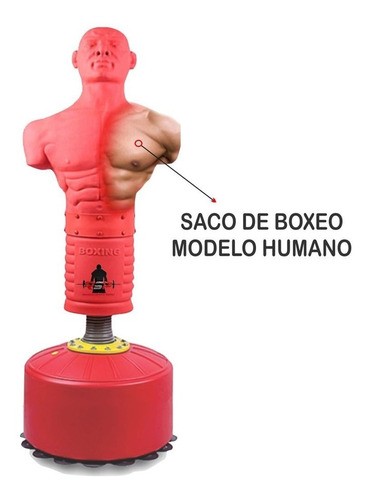 Artículos Deportivos - Muñeco de boxeo, saco, bolsa, torso, kickboxing, MUÑECOS DE ALTO IMPACTO 2