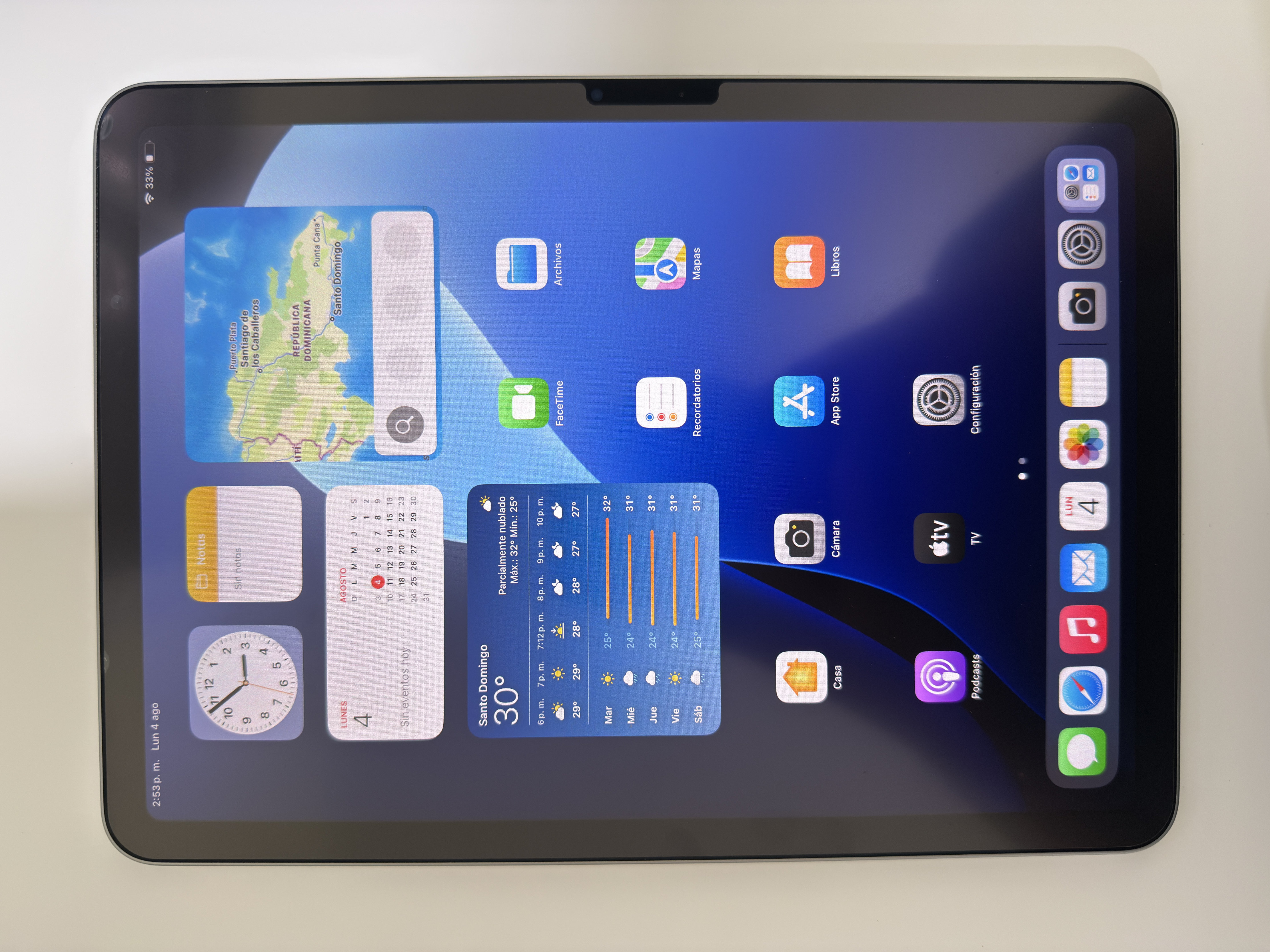 celulares y tabletas - “iPad Air  11” M2 - 256GB - ¡29 ciclos, como nuevo! 🚀” 1