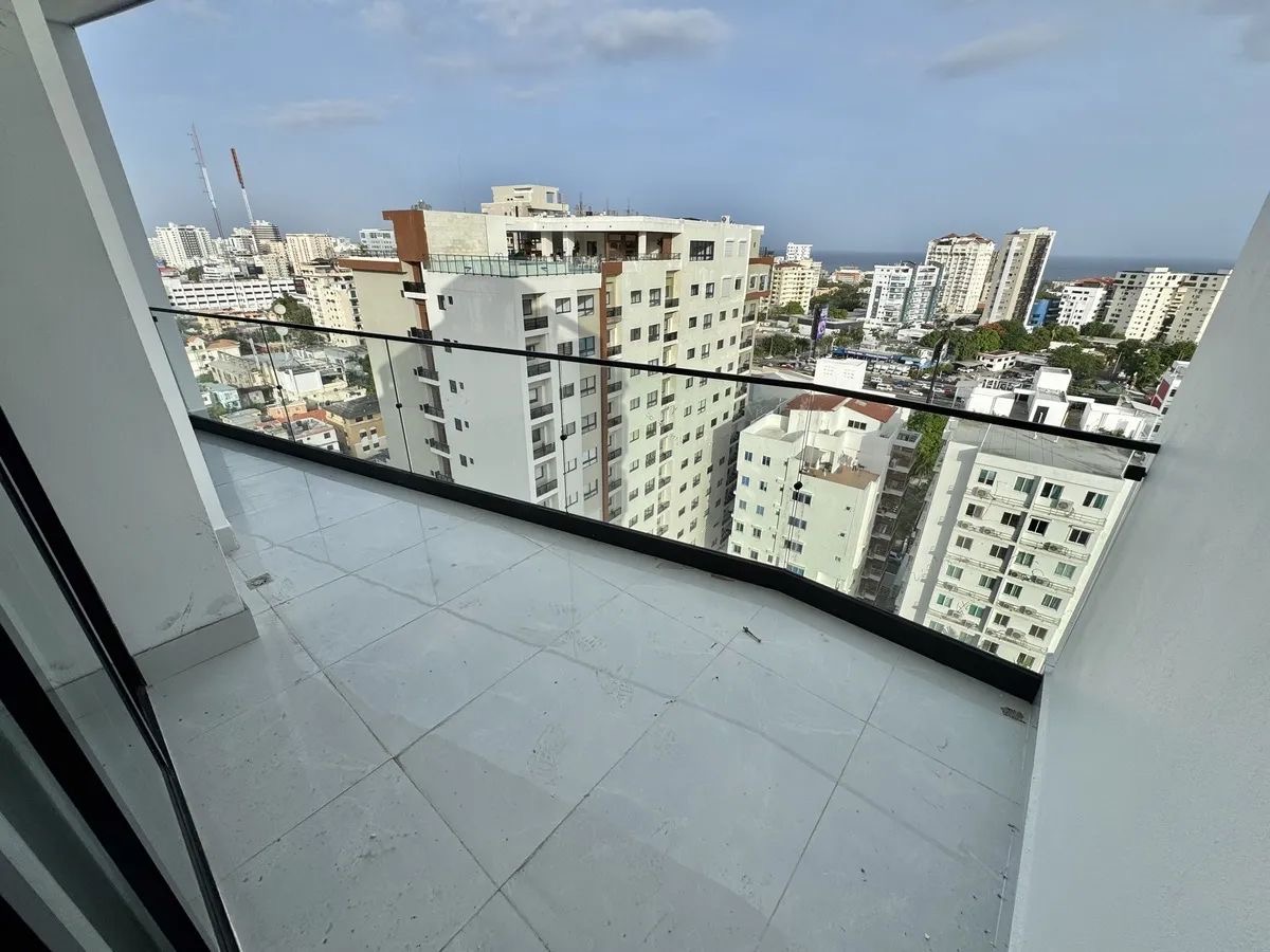 apartamentos - Vendo nuevo naco piso 14 vista increíble dos hab d 0