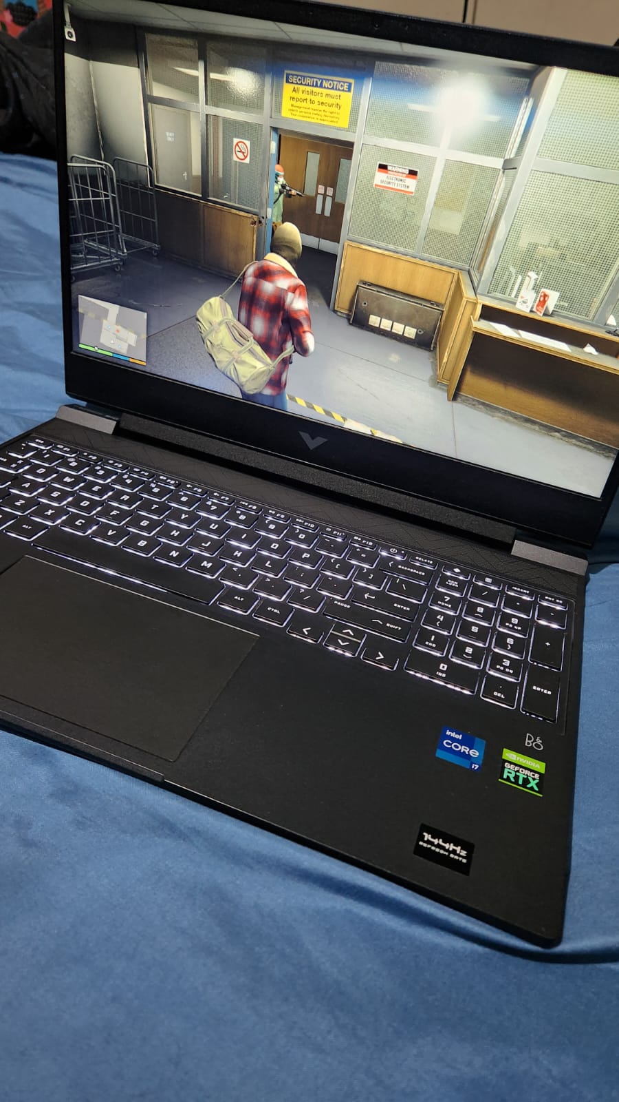 computadoras y laptops - LAPTOP HP VICTUS 3050TI 16GB RAM GTA 5 8