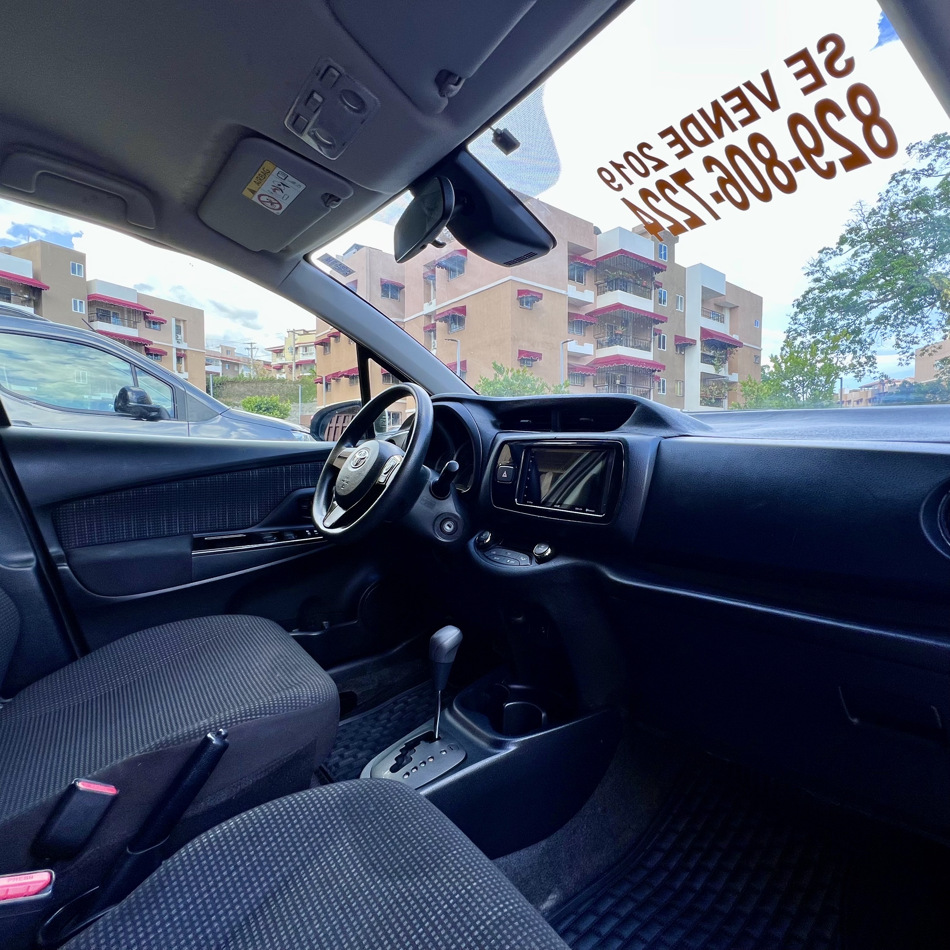 carros - Toyota Vitz Híbrido 2019 en venta - exelente para andar en la ciudad.  6