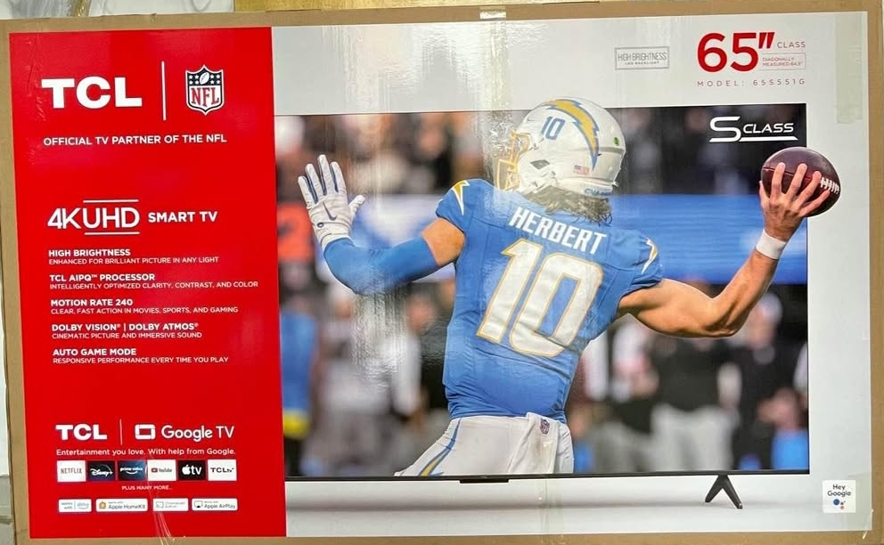tv - TCL 65 PULGADAS 4K GOOGLE TV  0