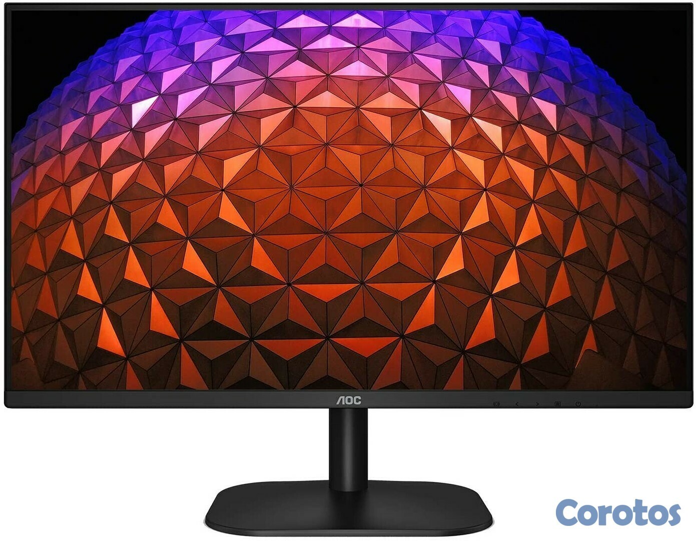 computadoras y laptops - MONITOR IPS, AOC 27 PULGADAS, SIN BORDES  BORDERLESS  IPS 